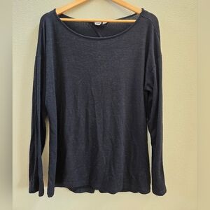 GAP Women's Dark Gray Long Sleeve Top